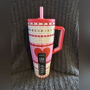 Brumate ERA Insulated Travel Tumbler - Pink Red Heart Design